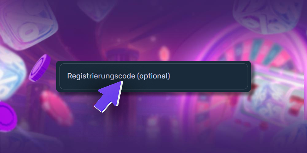 Verwenden Sie den Promo-Code