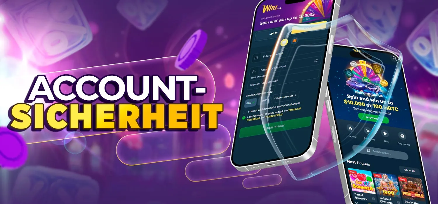 Sicherheit von Konten