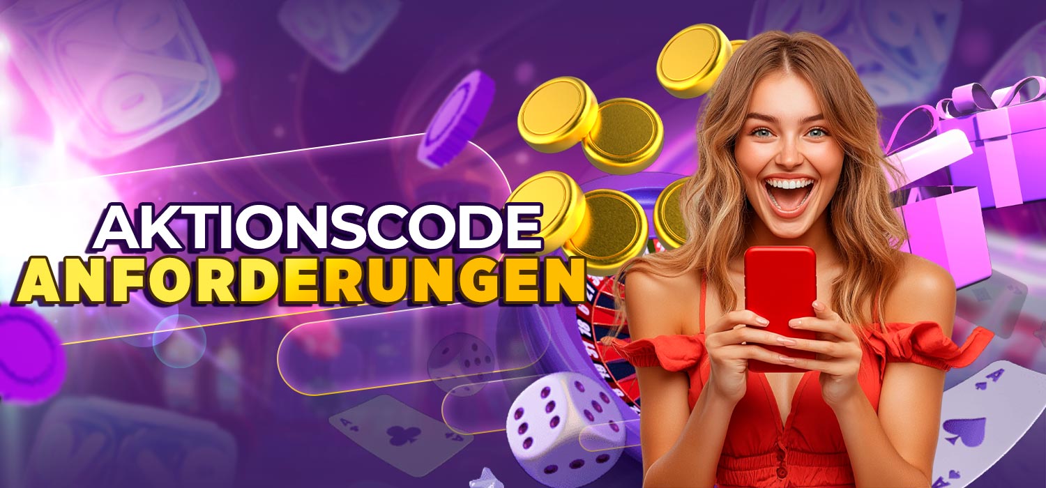 Bedingungen und Konditionen für die Promo-Codes.